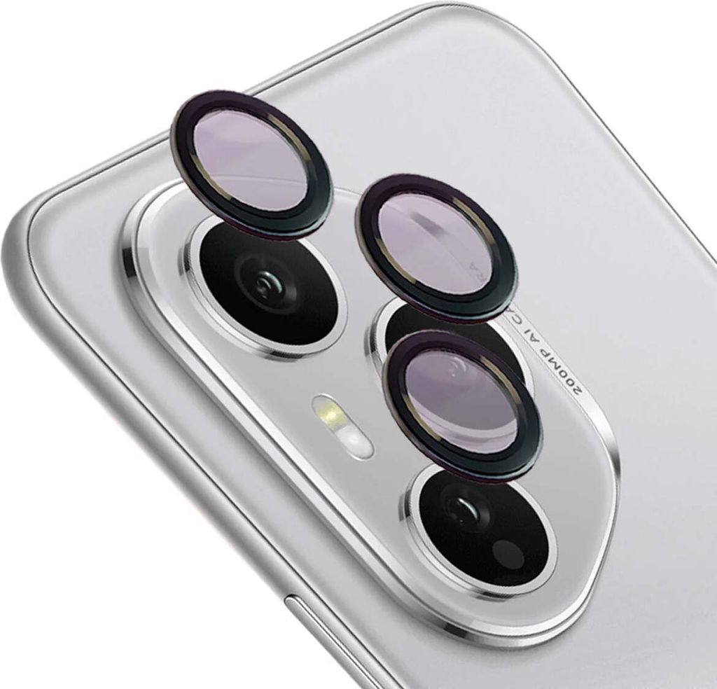 Bizon Glass Snap Lens Honor 400 Pro schwarzer Rahmen