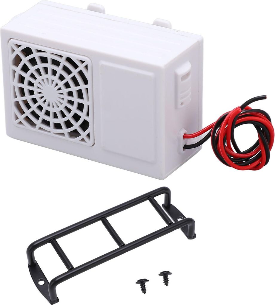 RC -Auto Klimaanlage feine Verarbeitung cooler Look Abs dekorativ mit Treppe für 1/10 1/14
