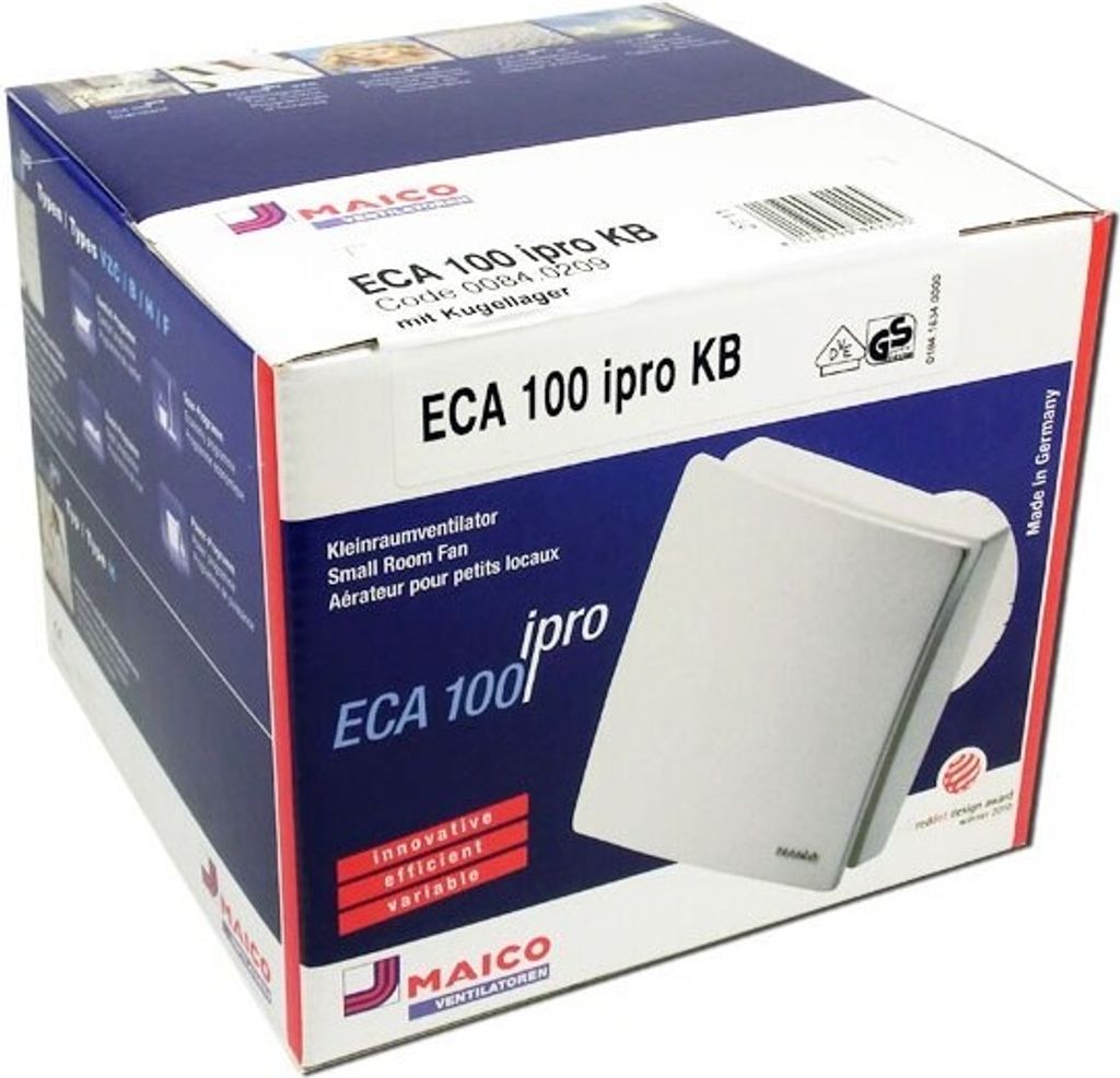 Maico Kleinraumventilator ECA 100 ipro KB 0084.0209