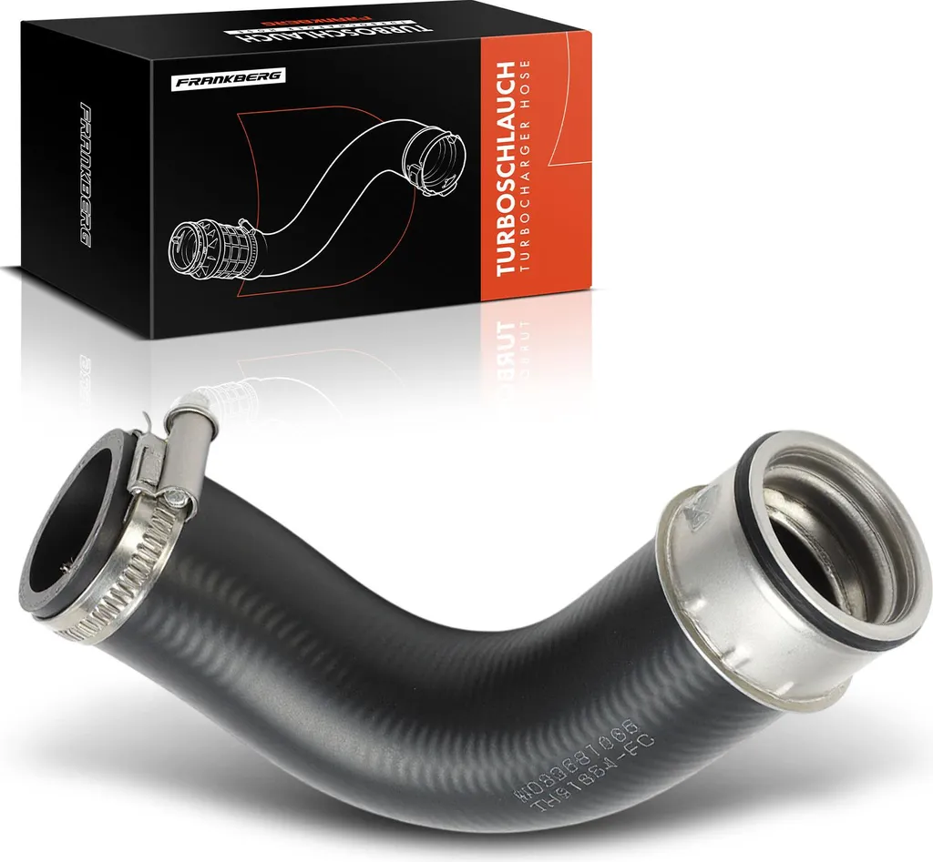 Tuyau turbo renforcé pour Seat Ibiza et VW Polo avec fixation sécurisée