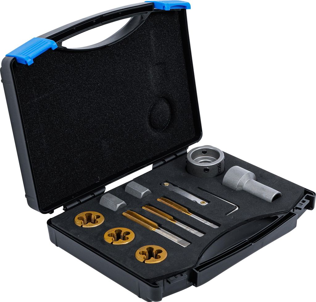 Coffret Tarauds Et Filières BGS Technic – Filetages Fins Et Spéciaux, M2 à M18, Neuf