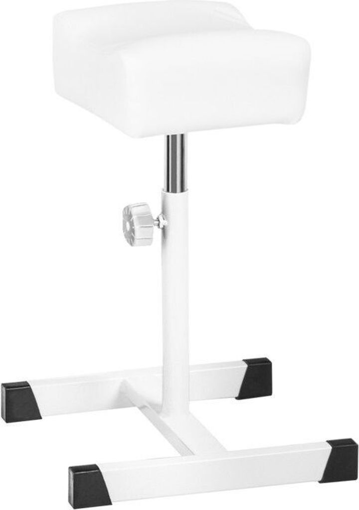 BELL Fußhocker für Pediküre Fußstütze Beinstütze Beinhocker Pedikürehocker Weiß