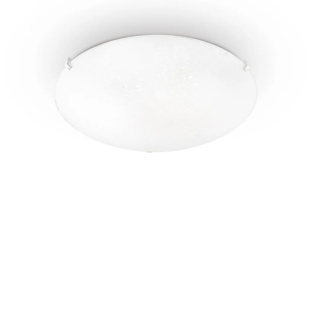 Plafonnier LANA blanc 3 lampes idéal pour salon chambre et cuisine chic