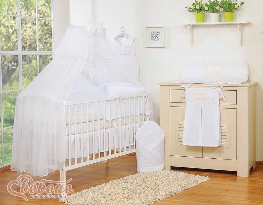 Großes Moskitonetz für Babybett, luftiges Moskitonetz, umfassender Schutz vor Insekten