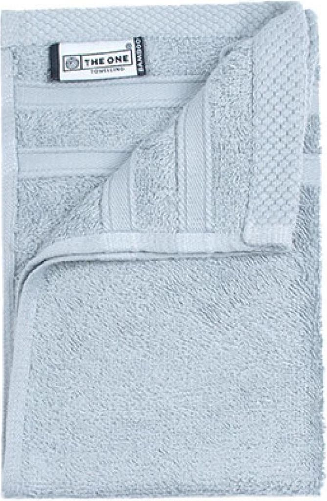 The One Towelling T1-BAMBOO30 | Bamboo Guest Towel - Gästetuch - 30 x 50 cm - Farbe: Light Grey - Größe: 30 x 50 cm