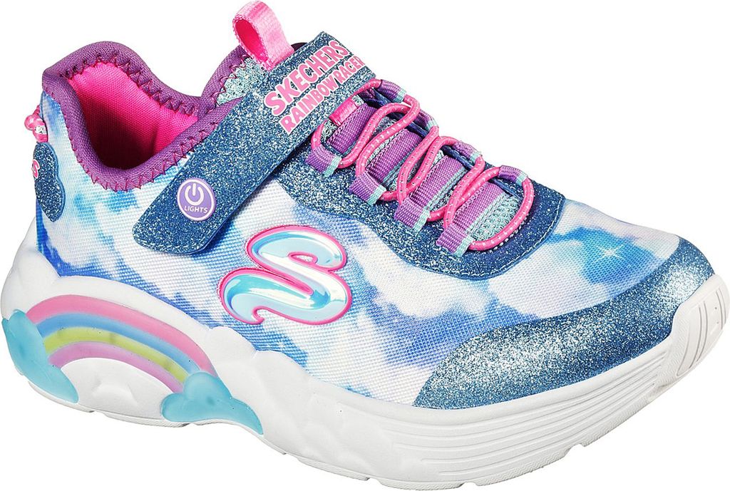 Skechers Sneaker Low S Lights-RAINBOW RACER Mädchen 39362D3330323330304C Blau 30 EU