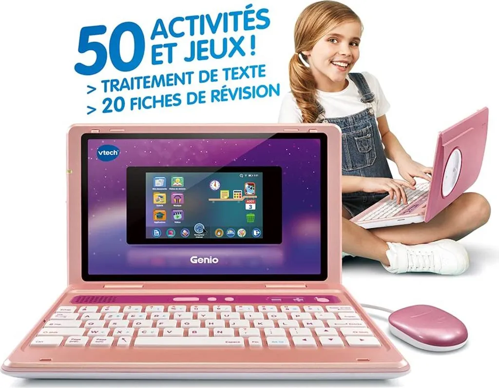 Ordinateur Portable Vtech Genio pour Apprendre l'Informatique et Créer - 2