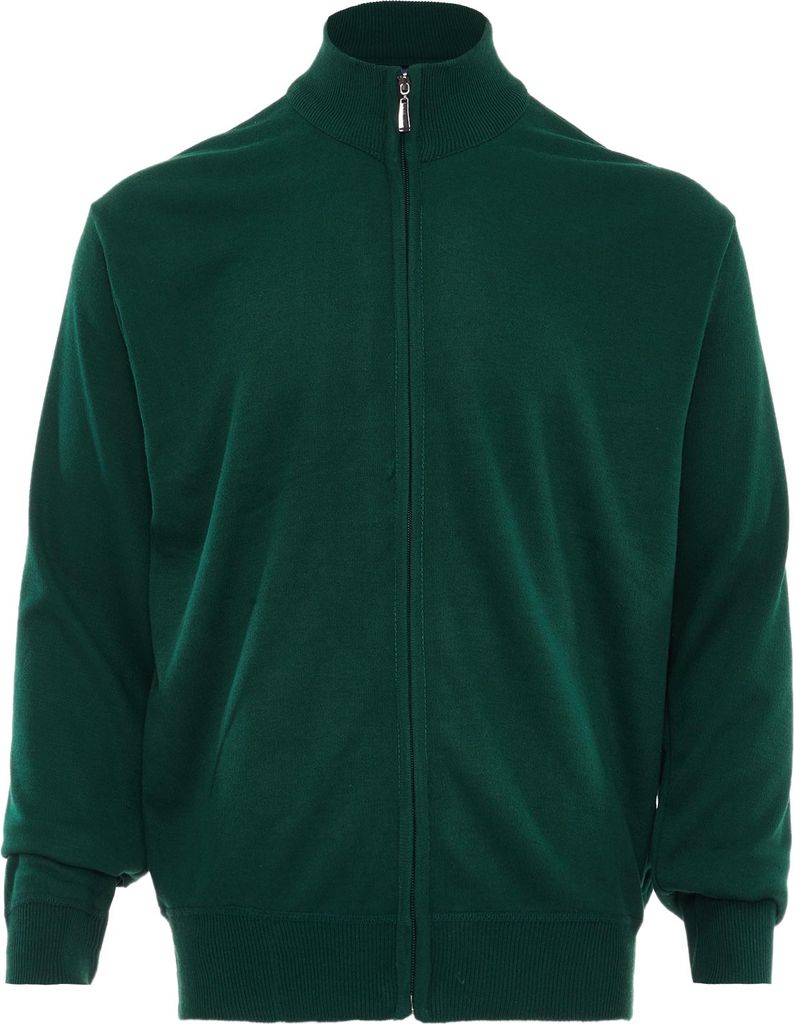 boline herren strickjacke - grün, S/M