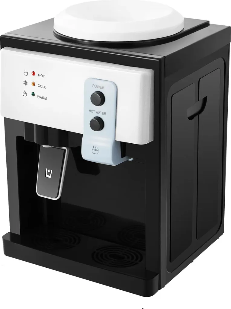 Distributeur d'eau de bureau chaud et froid pour pause café, 500W