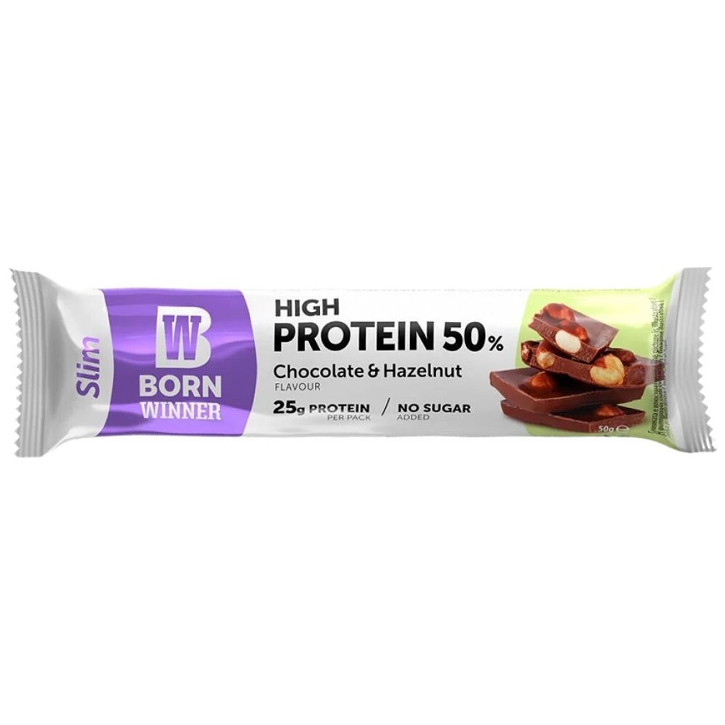 Born Winner Slim 50% High Protein Riegel
