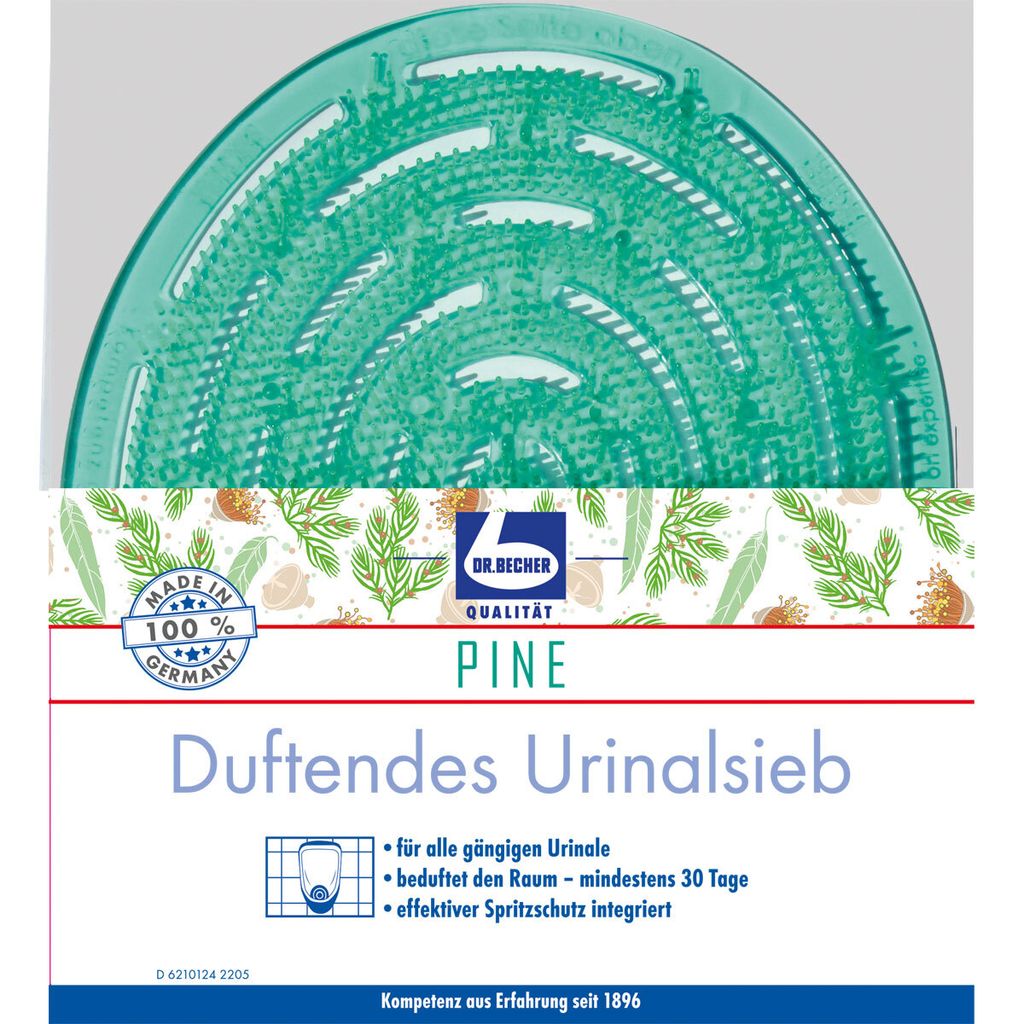 Dr. Becher duftendes Urinal-Sieb Pine für alle gängigen Urinale (1er Pack)