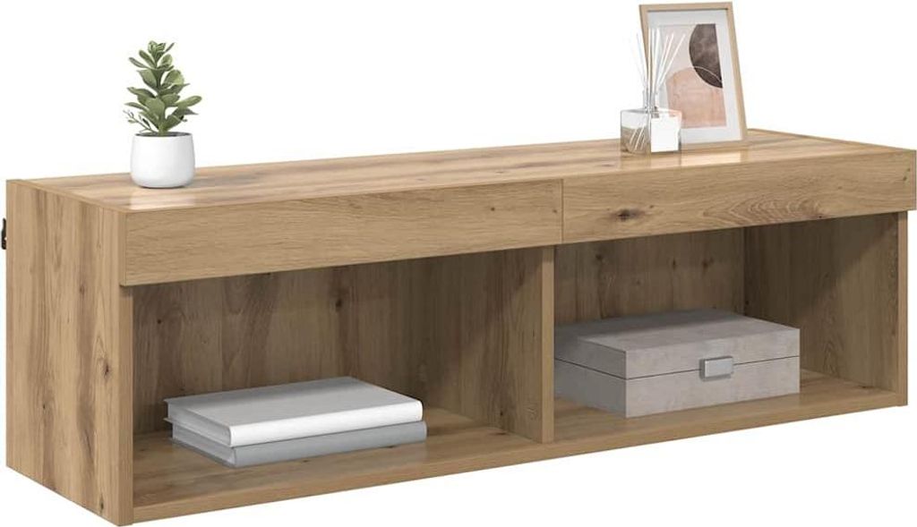 TV-Wandschrank Artisan-Eiche 100 x 30 x 30 cm Holzwerkstoff
