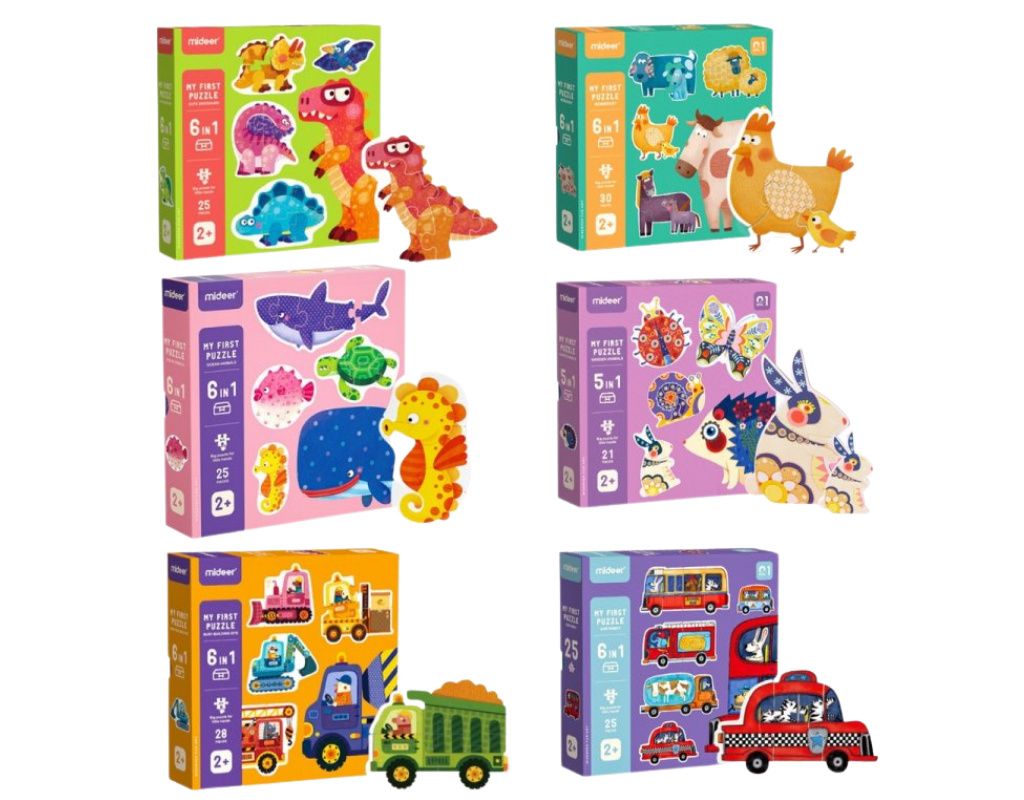 MiDeer Moje první puzzle - Zvířátka v oceánu - 25 dílků Obrázek produktu 