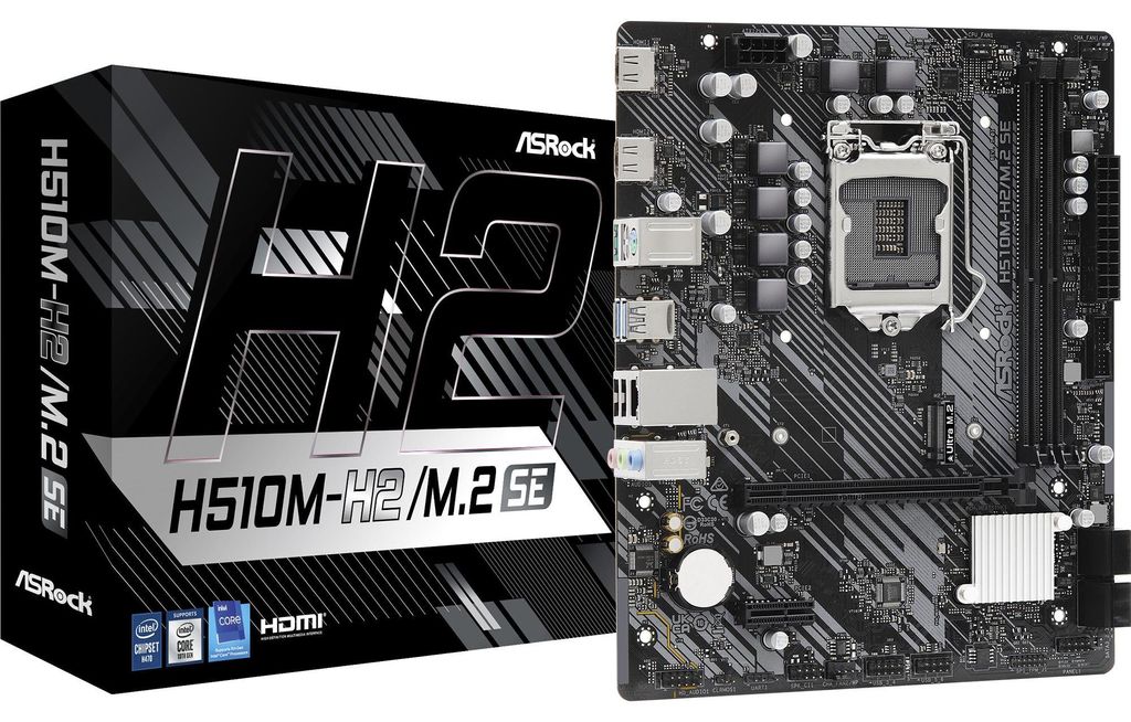 Asrock H510M-H2/M.2 Se (1200) (D) Produktbild 