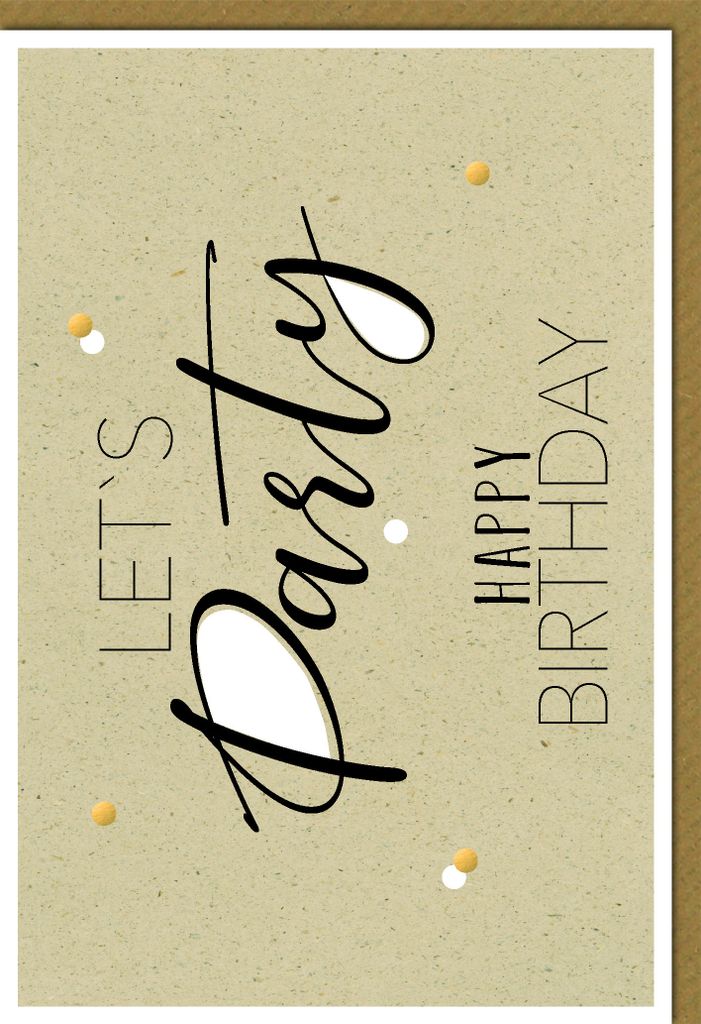 Geburtstag - Glückwunschkarte im Format 11,5 x 17 cm mit Umschlag