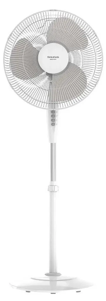 Ventilateur Colonne sur Pied Noir Taurus 3 Vitesses Hauteur 132 cm