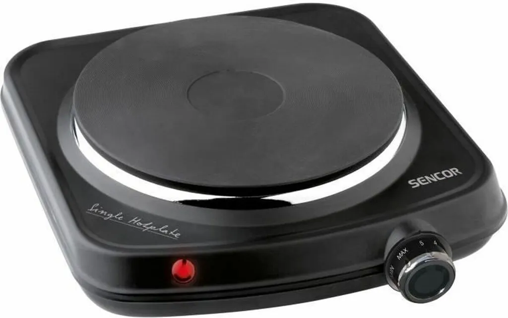 Plaque chauffante électrique Sencor SCP 1504BK-EUE4 Noir de 1500 W