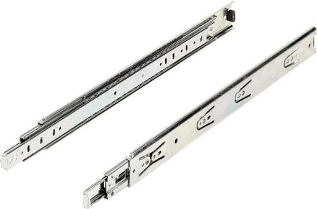 Coulisse de tiroir 600mm Hettich KA5632 charge lourde 45kg robuste