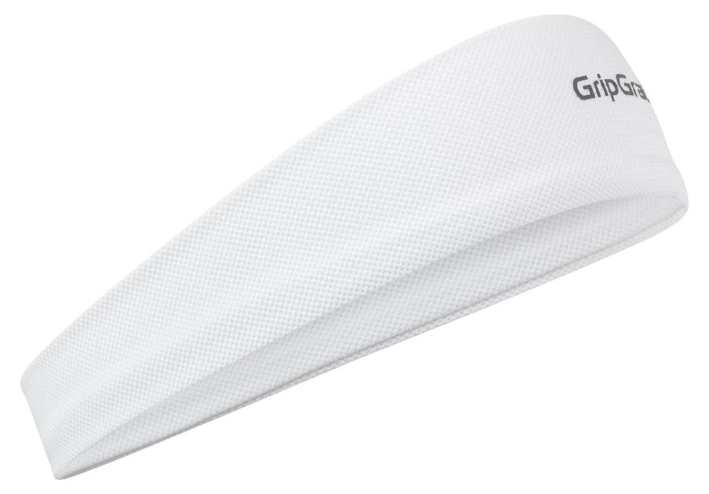 Gripgrab Leichtes Sommerschweißband Weiß - Einheitsgröße (54-63 cm)