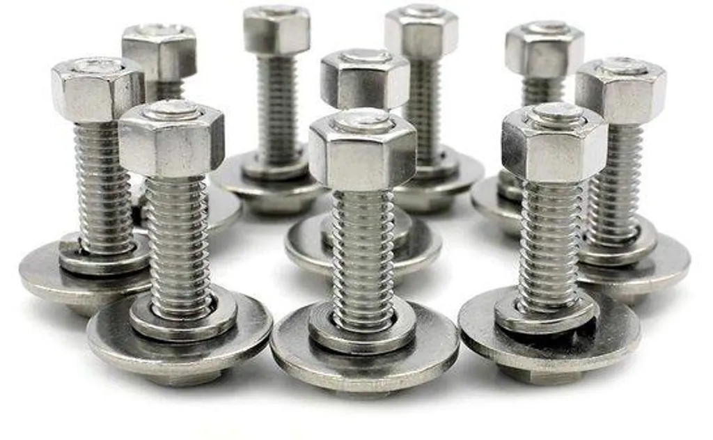 Vis M6x30 inox A2 tête décagonale haute résistance, kit de 10 pièces