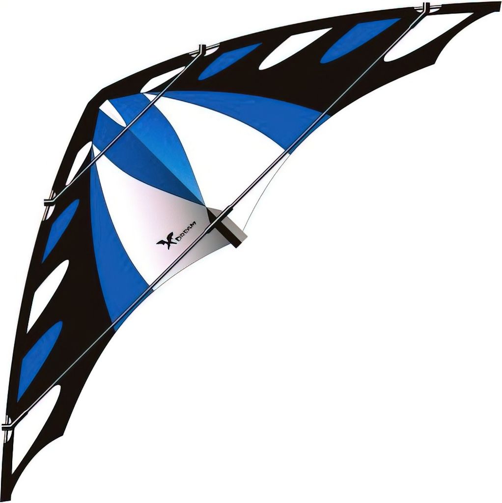 Elliot Drachen X-Dream 180 x 61 blau/schwarz/weiß rtf Produktbild 