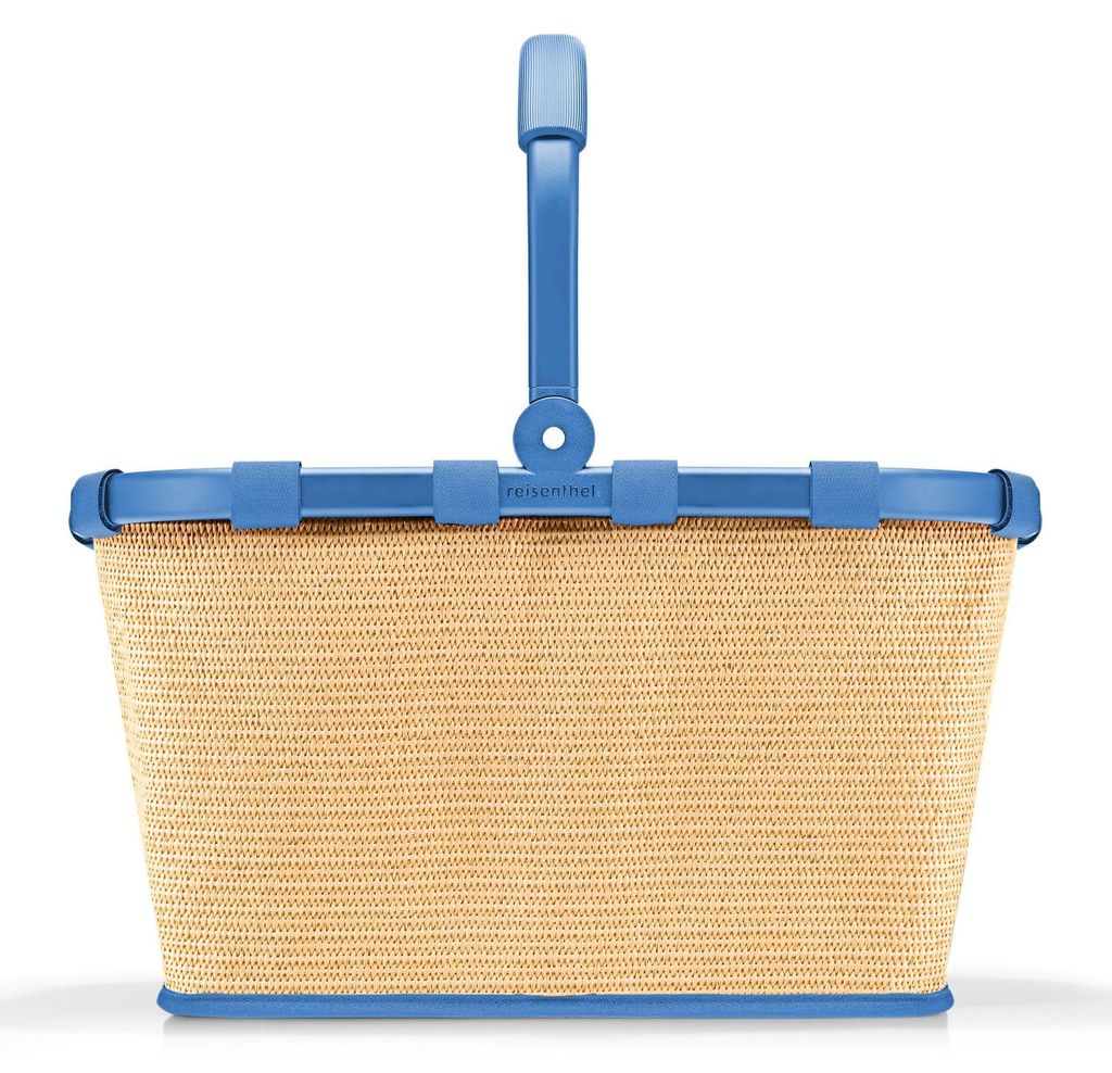 Reisenthel carrybag, Koszyk na zakupy, Niebieski, Żółty, Zdjęcie produktu 