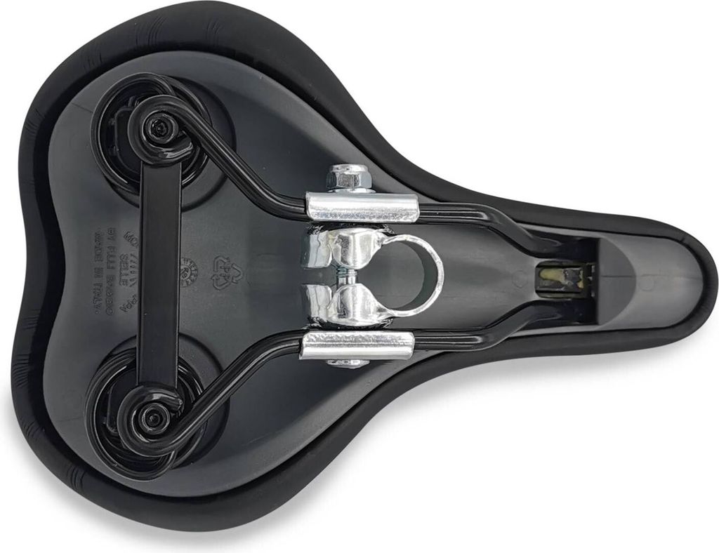 Komfort Fahrrad Sattel Gepolstert mit Federn - Trekking Produktbild 6