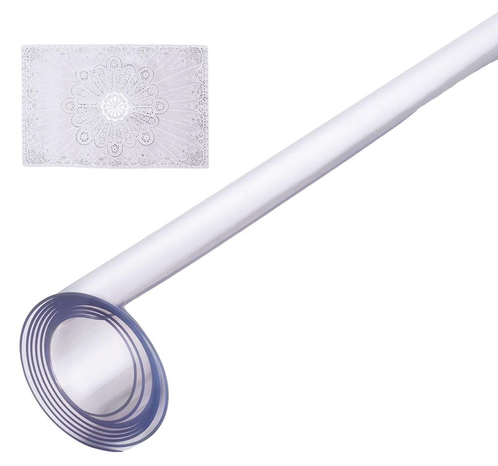 VEVOR kunststof tafelkleed, 61 x 243 cm, 1,5 mm dik, Productafbeelding 