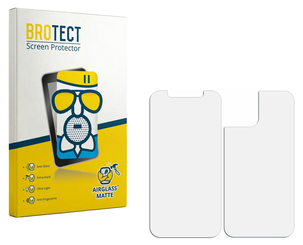 BROTECT Entspiegelungs Schutzglas für Apple iPhone 12 / 12 Produktbild 