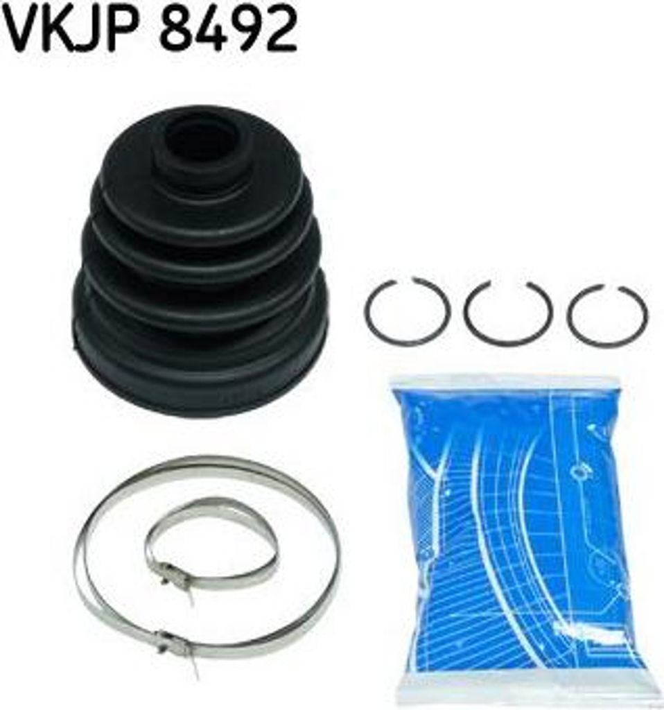 SKF VKJP 8492 Manschettensatz, Antriebswelle OE FS1722540 kompatibel mit Sonata, Carisma, Galant, Space Runner, Space Wagon, Frontera A