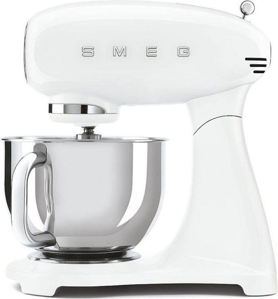 Smeg SMF03WHEU, Mikser stojący, Biały, Miksowanie, 1 m, 4,8 Zdjęcie produktu 