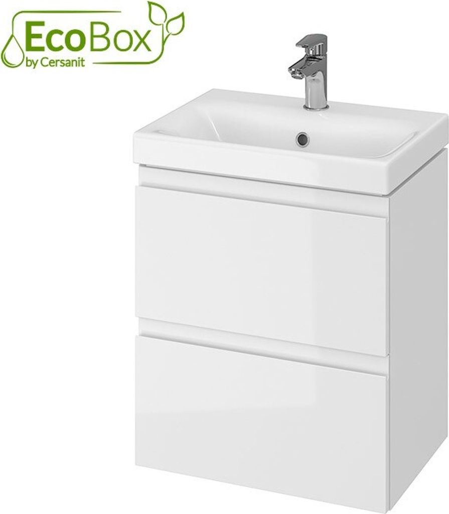 Cersanit Moduo Set 983 slim 50 weiß DSM Unterschrank + Produktbild 