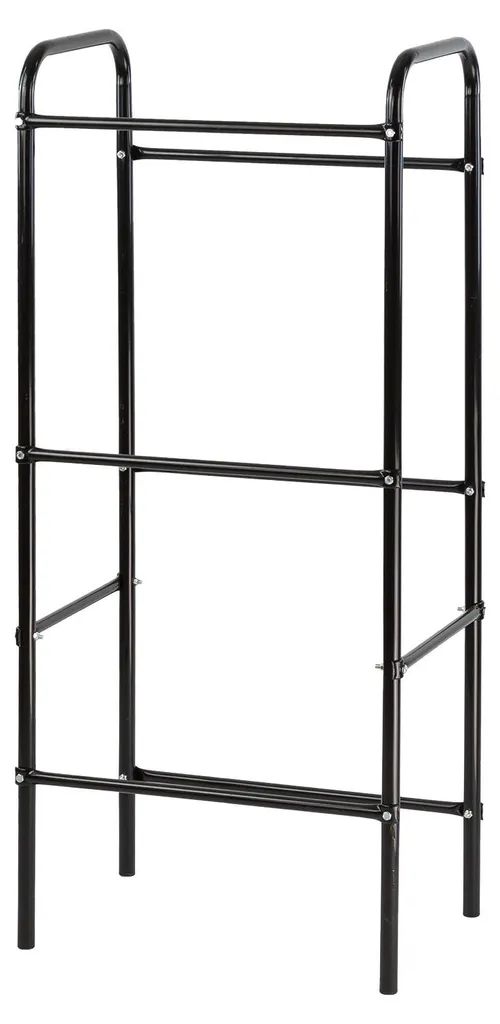 Support de rangement vertical pour 3 caisses de bouteilles et packs