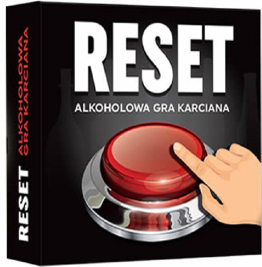Gry RESET alkoholowa gra karciana Zdjęcie produktu 