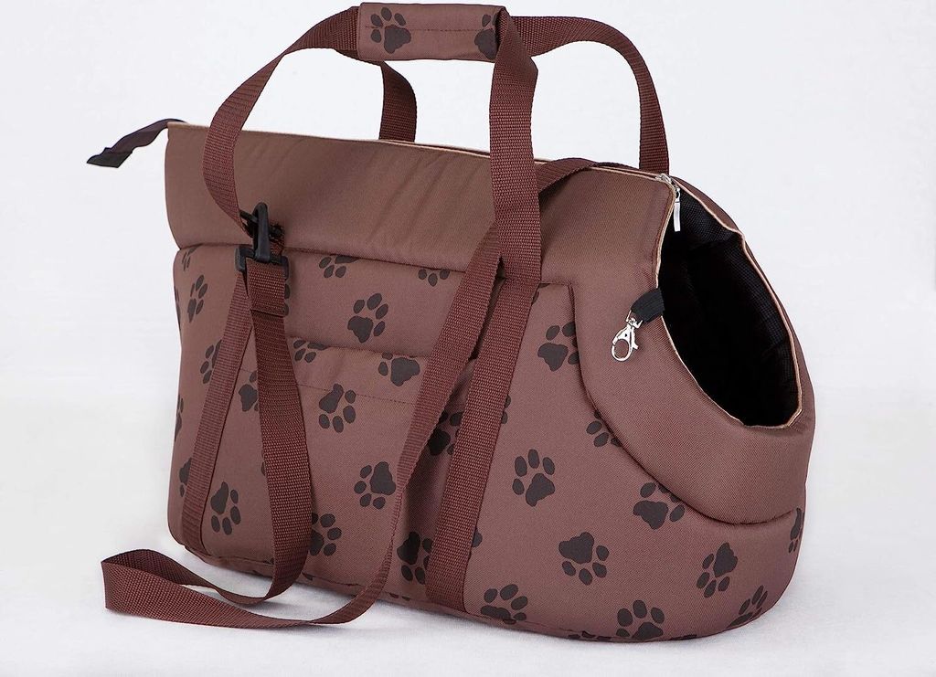 Transporttasche für Hunde - 25x50x27 cm - weich gepolstert, waschbar, mit Tragegriff