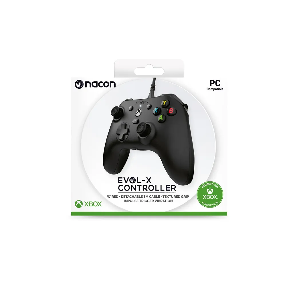 NACON EVOL-X Bianco Gamepad Xbox & PC - Controller Cablato Pro - 8