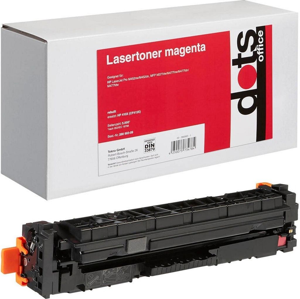 dots magenta Toner kompatibel zu HP 410X (CF413X)