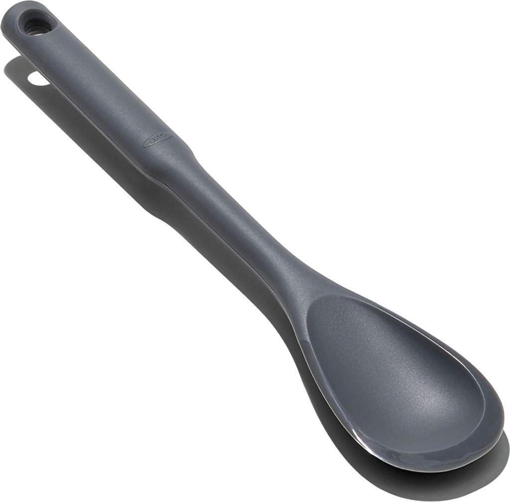 OXO-Spoon flexibilní silikonová šedá, dobré gripy Obrázek produktu 