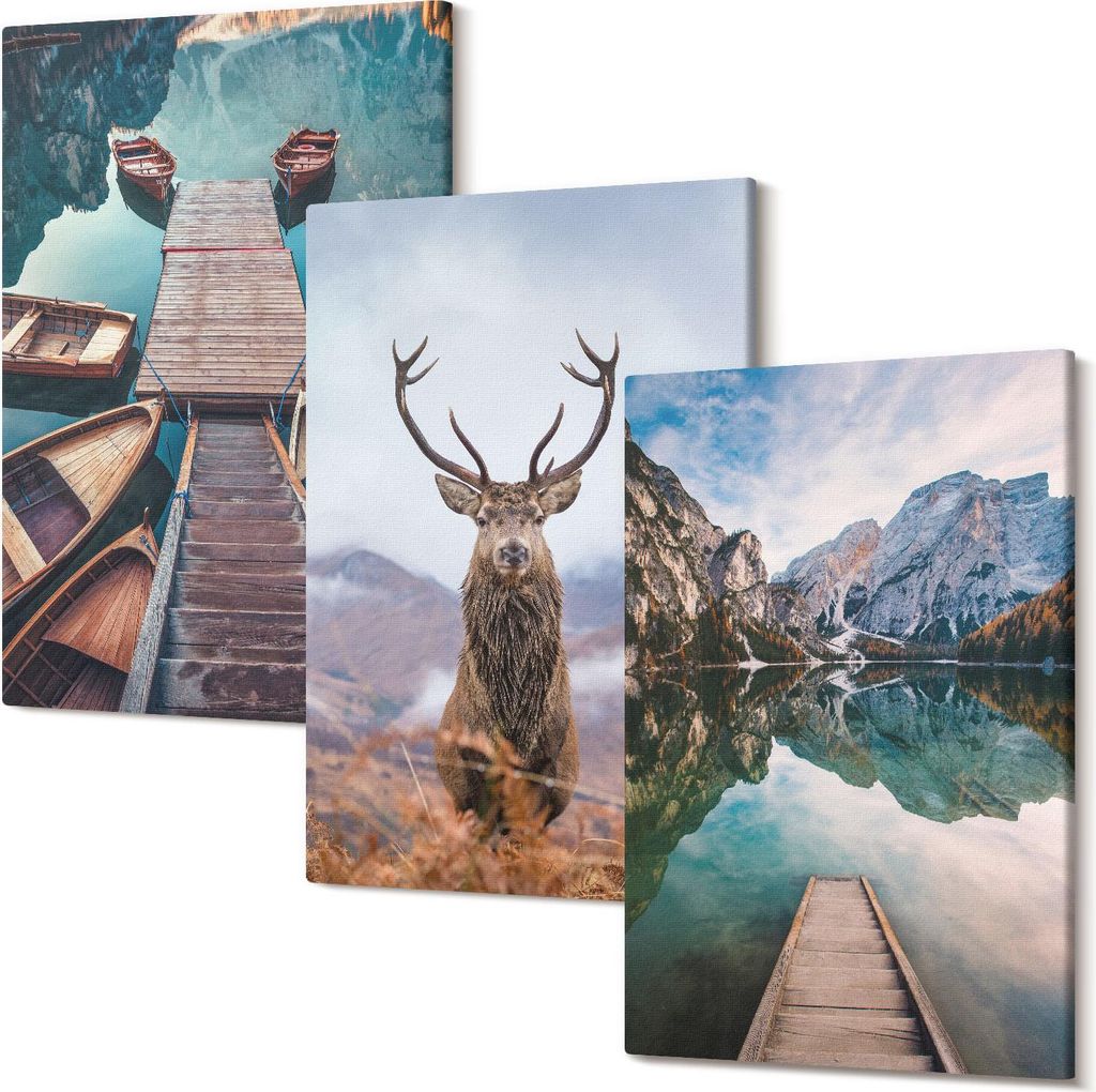 Leinwandbilder – Wandbilder – Leinwandbild – Canvas Bild – Polycanvas – Kunstdruck – – Modern – Aufhängefertig – Mehrteilig –...