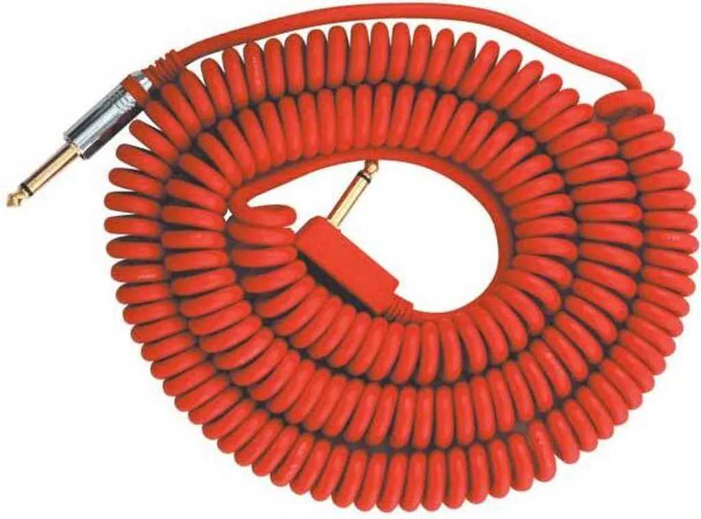 Câble Jack Vox Vcc 90 Bk Spirale de 9m Noir pour Guitare et Basse - 5
