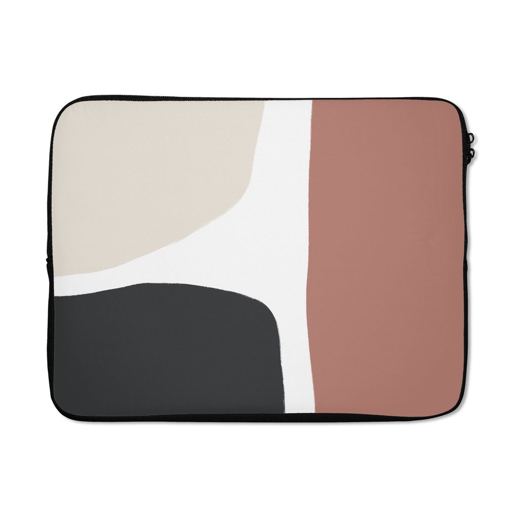 MuchoWow Laptop Hülle 15 Zoll Pastell - Abstrakt - Design Laptoptasche - Laptoptasche - Sleeve - Rundum-Schutz