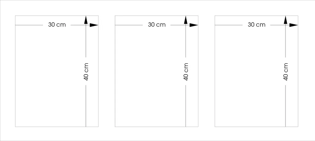 Set di 4 poster da cucina moderno a base di erbe, decorazione da parete, motivo acquerello, 4 x A4, senza cornice, rosmarino, basilico, origano, prezzemolo K3