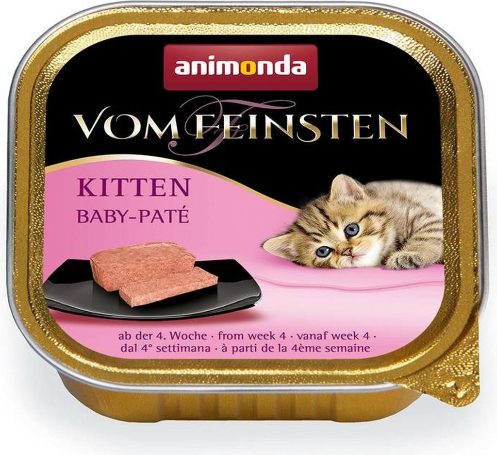 Animonda Vom Feinsten Kitten Baby-Paté 100gx32 Immagine del prodotto 