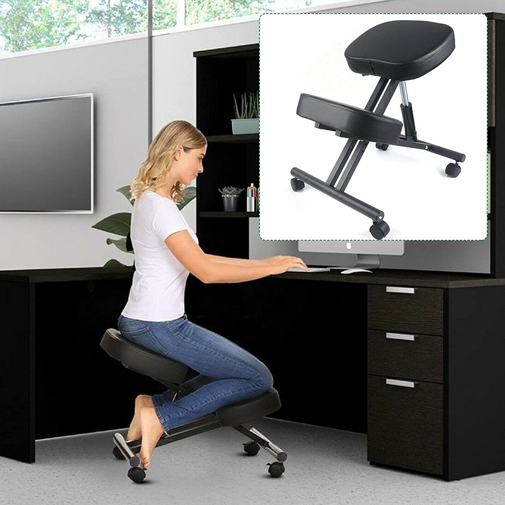 250lbs Knee Stool Knee Chair Ergonomická stolička s Obrázek produktu 4