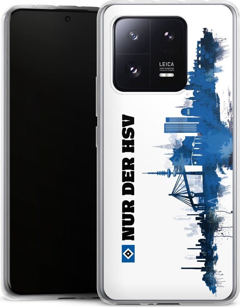 DeinDesign Handyhülle für Sony Xperia 10 V Silikon Hülle Case Smartphone Schutzhülle Bundesliga HSV Offizielles Lizenzprodukt