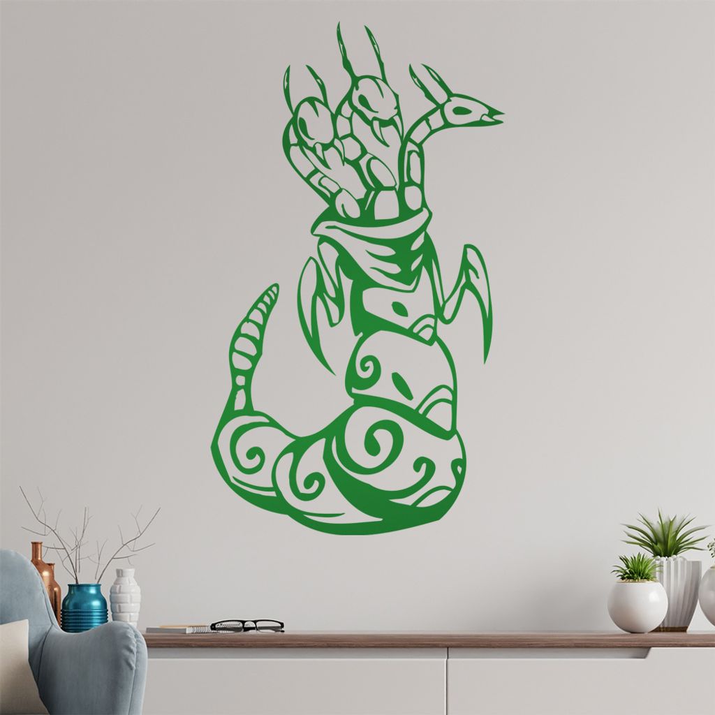 Killer Insekt Wandtattoo in 6 Größen - Wandaufkleber Wall Sticker - Dekoration, Küche, Wohnzimmer, Schlafzimmer, Badezimmer