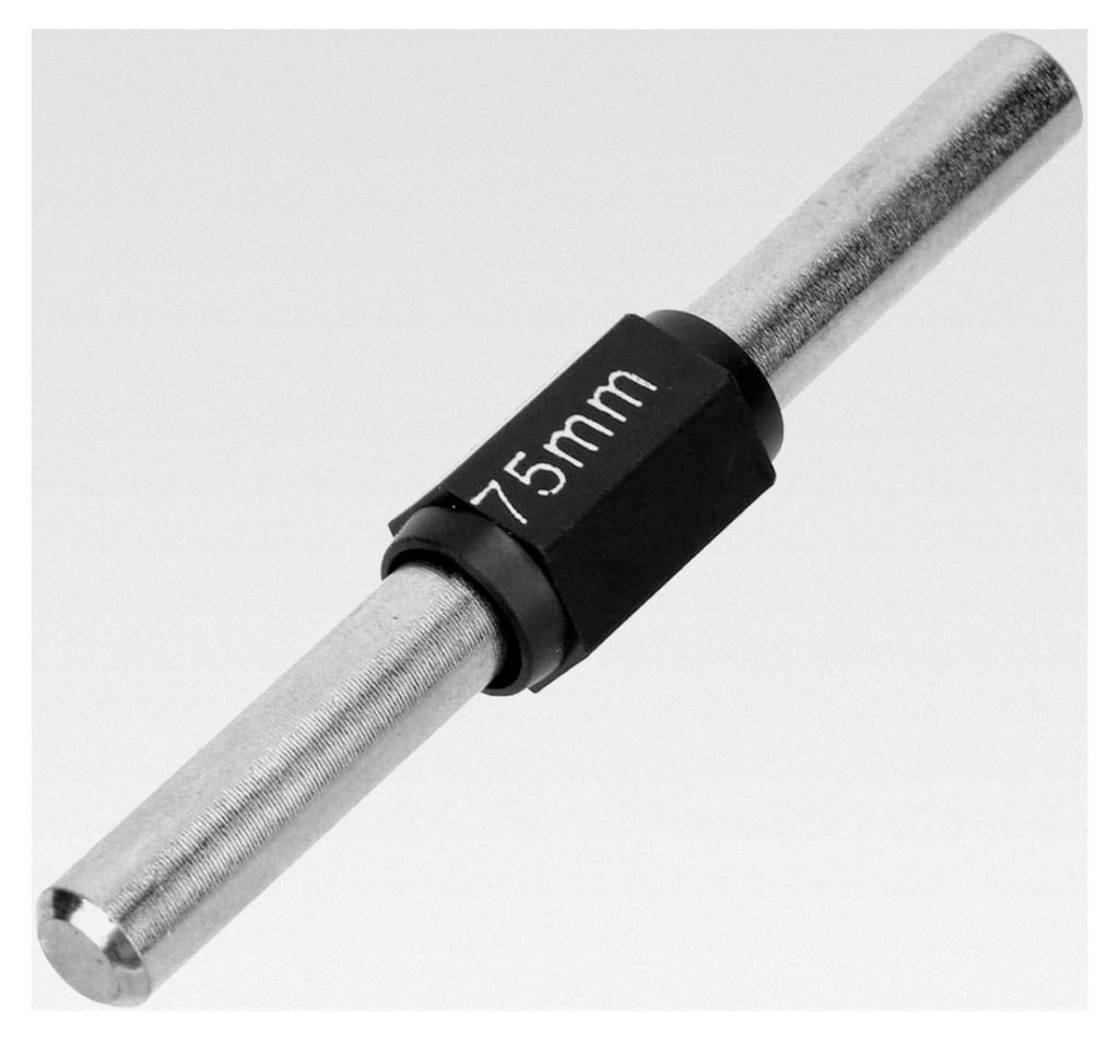 Außenmikrometer Kalibrierblock (25/50/75/100 mm) Universal-Kalibrierstab aus Edelstahl zur Überprüfung der Messgenauigkeit