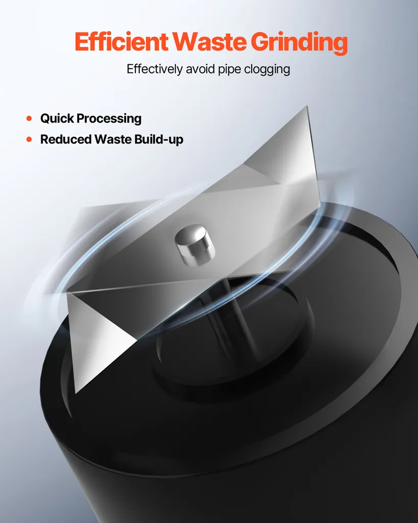 Stazione Sollevamento Acque Nere SucceBuy 500W 110L/min 8mt Prevalenza - 6