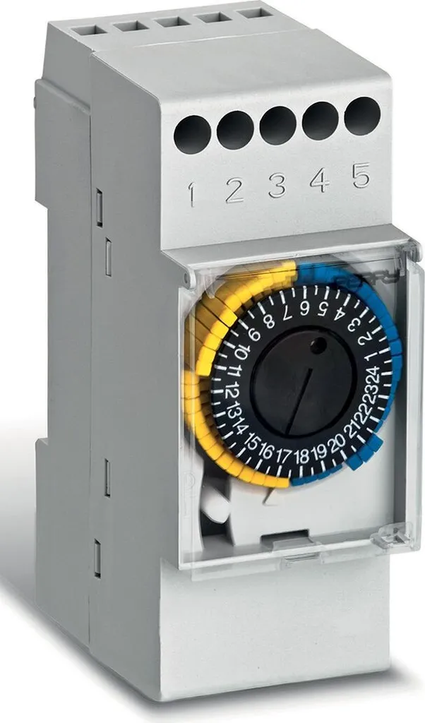 Programmateur électrique journalier analogique prise 3500W IP20 Wallair