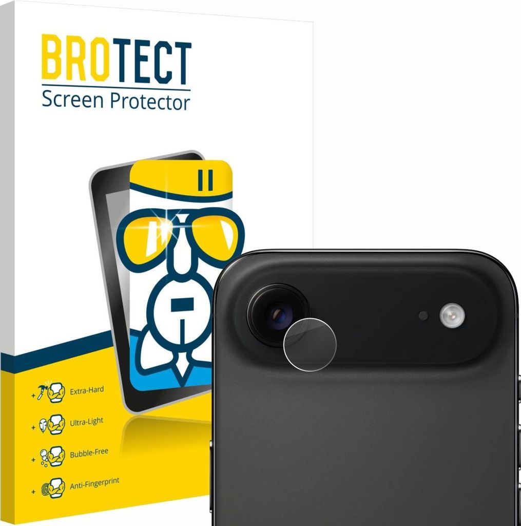 BROTECT Schutzglas für Apple iPhone Air (NUR Kameraschutz) Schutzfolie Panzer Folie Glas Display Schutz klar